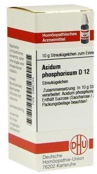 DHU Acidum Phosphoricum D 12 Globuli (10 g)