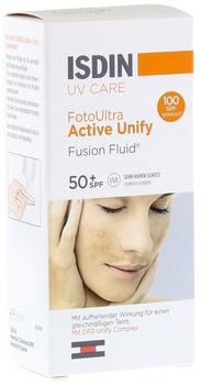 Isdin UV Care FotoUltra Active Unify Fusion Fluid SPF 50+ (50ml)