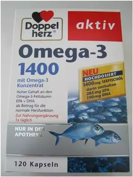 Doppelherz Omega-3 1.400 Kapseln (120 Stk.)