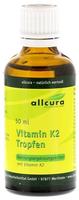 PZN-DE 10794202, allcura Naturheilmittel Vitamin K2 Tropfen 50 ml, Grundpreis:...