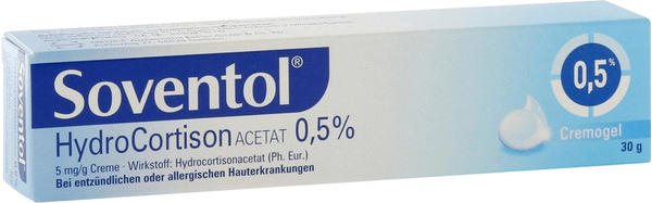 Soventol Hydrocortisonacetat 0,5% Cremogel (30 g)