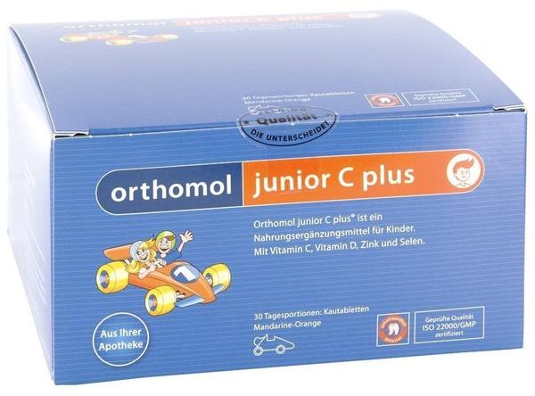 Orthomol Junior C Plus Kautabletten Mandarine/Orange (30 Stk.)