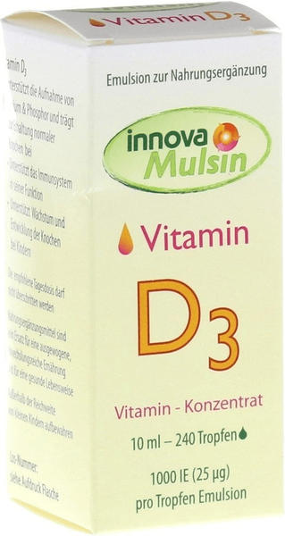 Innovazym Innova Mulsin Vitamin D3 Emulsion (10ml)