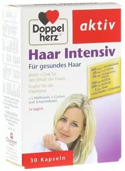 Doppelherz aktiv Haar Intensiv + Biotin Kapseln (30 Stk.)
