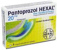 PZN-DE 05523576, Pantoprazol Hexal bei Sodbrennen 7 ST