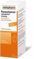 Paracetamol ratiopharm 40 mg/ml 100 ml