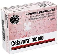 Cefavora memo Weichgelatinekapseln 30 St