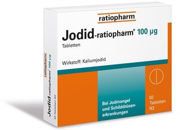 Jodid 100 µg Tabletten (50 Stk.)