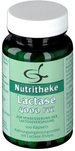11 A Nutritheke Lactase 4000 Fcc Kapseln (100 Stk.)
