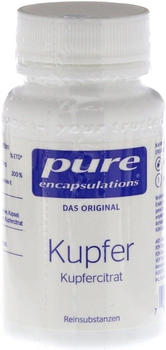 Pure Encapsulations Kupfer Kupfercitrat Kapseln 60 Stk.