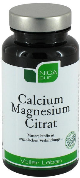 Nicapur Calcium Magnesium Citrat Kapseln (60Stk.)