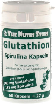 Hirundo Products Glutathion 200 mg Spirulina Kapseln (60 Stk.)