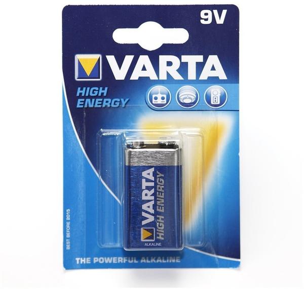 Varta E / 6LR61 High Energy Batterie 9V (4922 121 411)