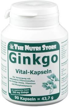 Hirundo Products Ginkgo Biloba 350 mg Vegetarische Kapseln (90 Stk.)
