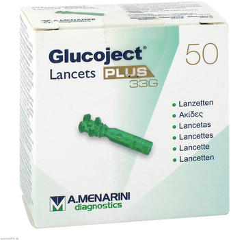 Actipart Glucoject Lancets Plus 33G (50 Stk.)