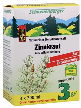 Schoenenberger Zinnkraut-Saft (3 x 200 ml)