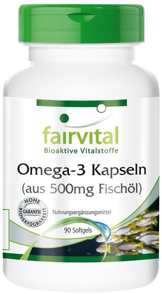 Hirundo Products Omega 3 Fischöl Kapseln 500 mg (120 Stk.)