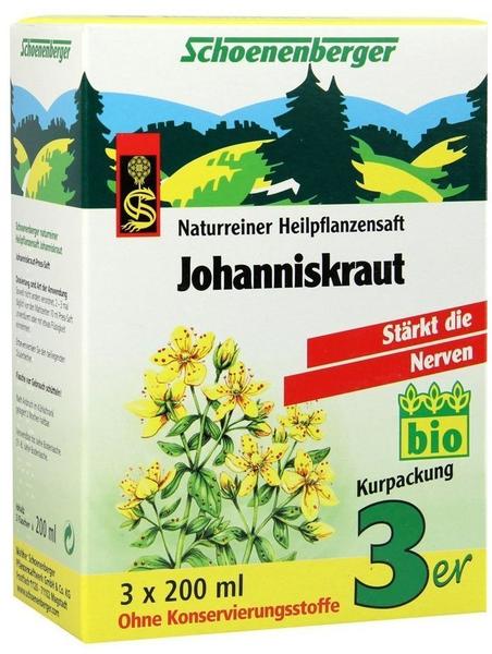 Schoenenberger Johanniskraut-Saft (3x200 ml)