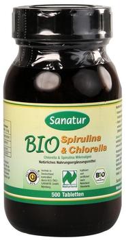 Sanatur Biospirulina & Biochlorella 2 in 1 Tabletten (750 Stk.)
