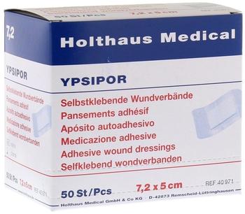 Holthaus Ypsipor 7,2 x 5 cm Wundverband Steril (50 Stk.)