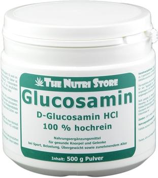 Hirundo Products Glucosamin 100% Rein Pulver (500 g)