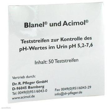 Dr. Pfleger Teststreifenheft z. Bestimmung Urin PH-Wert (50 Stk.)