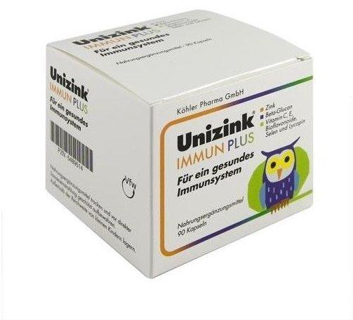 Köhler Pharma Unizink Immun Plus Kapseln (90 Stk.)