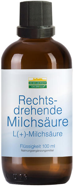 Heidelberger Chlorella Rechtsdrehende Milchsäure (100 ml)