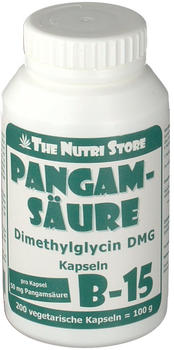 Hirundo Products Pangamsaeure B 15 50 mg Vegetarische Kapseln (200 Stk.)