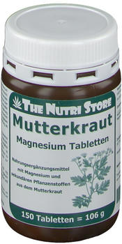 Hirundo Products Mutterkraut Magnesium Tabletten (150 Stk.)