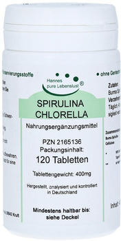 G&M Naturwaren Spirulina + Chlorella Tabl. (120 Stk.)