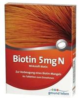Gesund Leben Biotin 5 mg N Tabletten 60 St