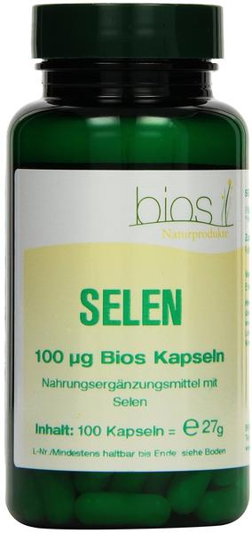 Bios Naturprodukte Selen 100 Æg Bios Kapseln (100 Stk.)