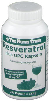 Hirundo Products Resveratrol plus OPC Kapseln (200 Stk.)