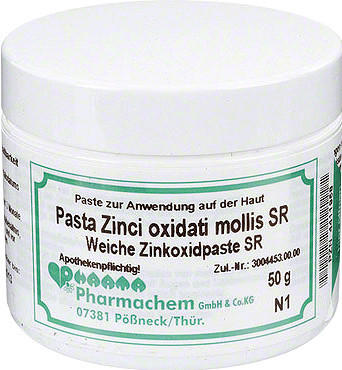 Pasta Zinci Oxid. Mollis Sr Paste (50 g)