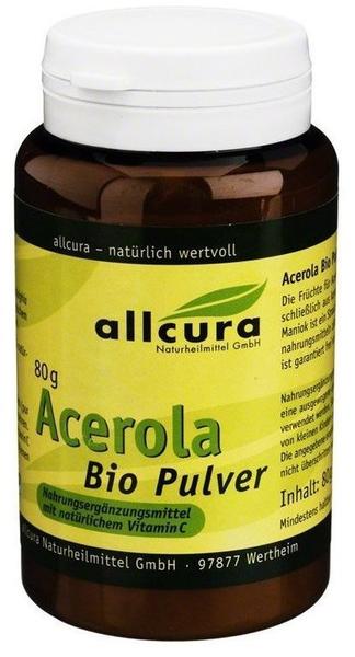 Allcura Acerola Bio Pulver (80 g)