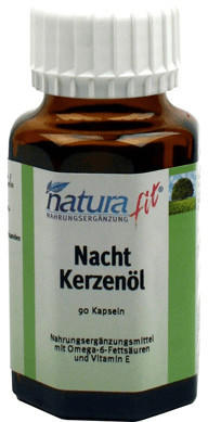 Naturafit Nachtkerzenoel + Vitamin E Kapseln (90 Stk.)
