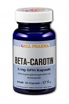 Bios Naturprodukte Beta Carotin 5 Mg Kapseln 60 Stk.