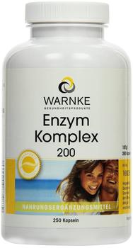 Warnke Gesundheit Enzym Komplex 200 Kapseln (250 Stk.)