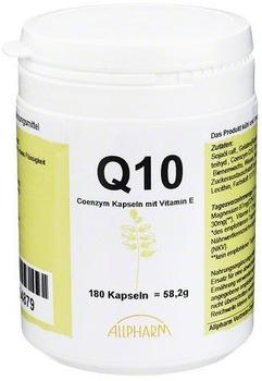 Allpharm Coenzym Q 10 M. Vitamin E Kapseln (180 Stk.)