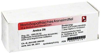 Dr. Reckeweg Arnica D6 Globuli (10 g)