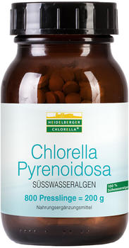 Heidelberger Chlorella Chlorella Pyrenoidosa Presslinge (800 Stk.)