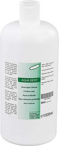 Auxyn Hairol Destilliertes Wasser Aquadest (1000ml)