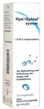 Dr Winzer Pharma GmbH Hya-Ophtal system Augentropfen 10 ml