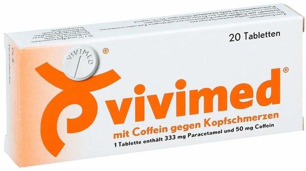 Dr Gerhard Mann Vivimed mit Coffein gegen Kopfschmerzen 20 St.