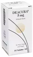 PZN-DE 00368243, DERMAPHARM Deacura 5 mg Tabletten 50 stk