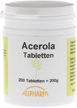 Allpharm Acerola Vitamin C Tabletten (200 Stk.)