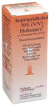 Hofmann & Sommer Isopropylalkohol 70% (100 ml)