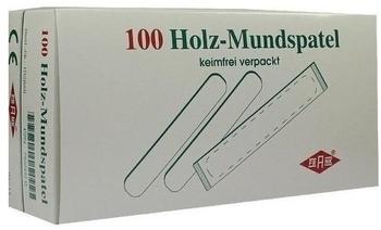 Büttner-Frank Mundspatel Holz Einzeln (100 Stk.)