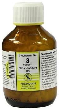 Nestmann Biochemie 3 Ferrum Phosphoricum D 6 Tabletten (400 Stk.)